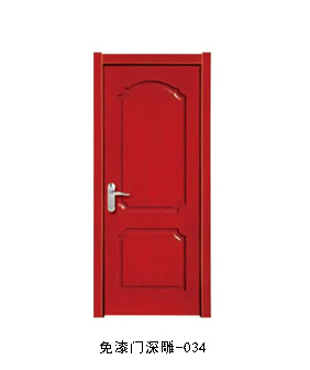 免漆門(mén)深雕-034